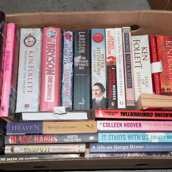 box of books
