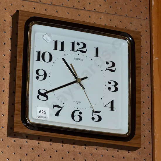 retro Seiko wall clock