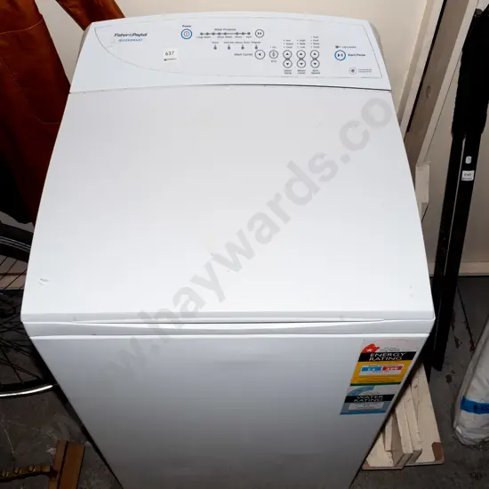 F&P Quicksmart top load washing machine