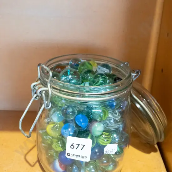 jar of marbles