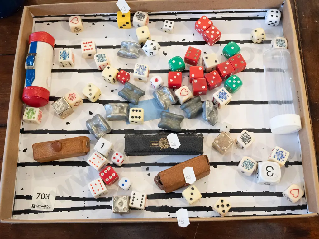 tray of dice Image 1++