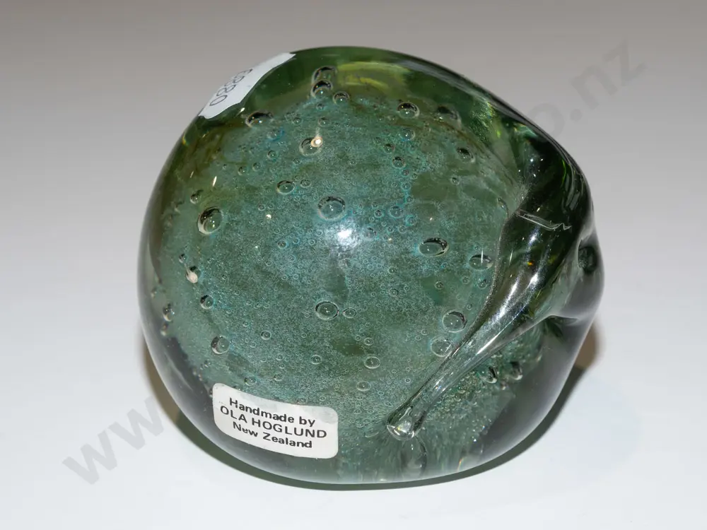 studio art glass Hoglund paperweight Image 1++