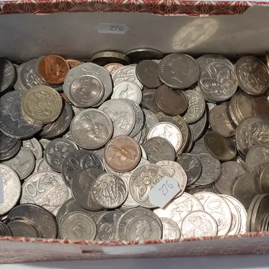 box of coins