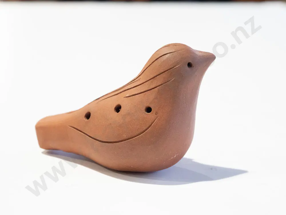 small terracotta bird whistle Image 1++