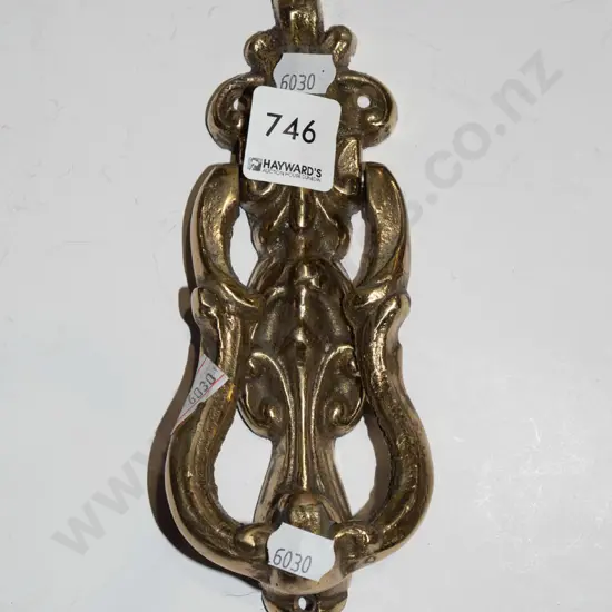 brass door knocker