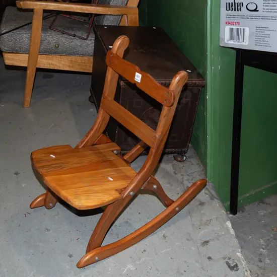 child's rimu rocking chair
