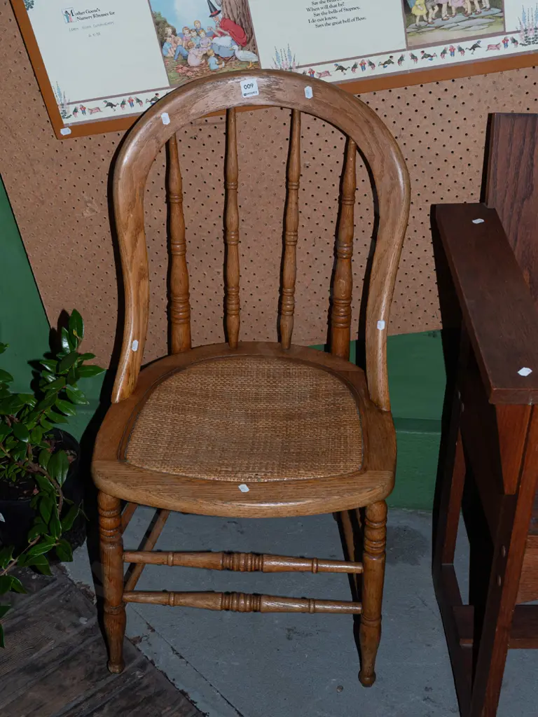 seagrass bent wood spindle back chair Image 1++