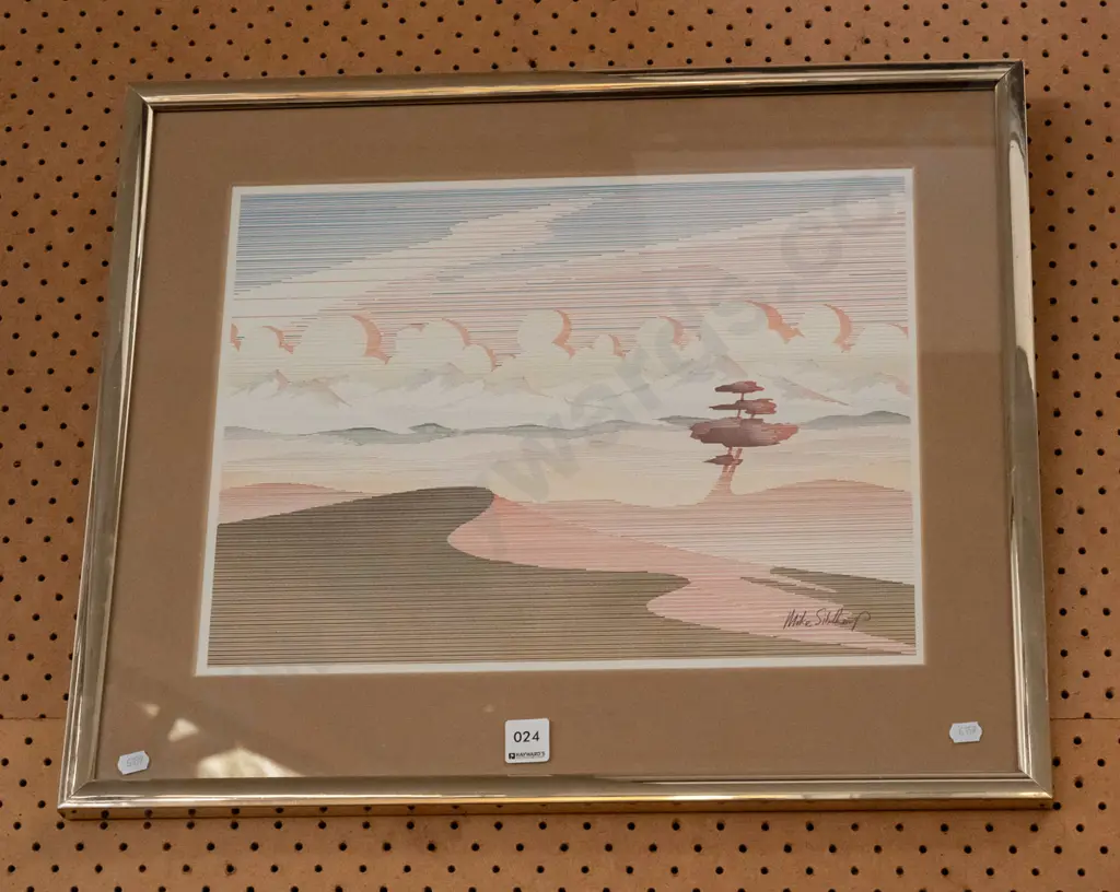 Mike Sidthorp? framed print - landscape Image 1++