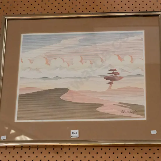 Mike Sidthorp? framed print - landscape