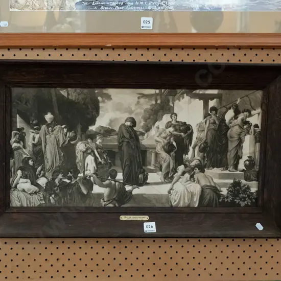 framed print - Captive Andromache