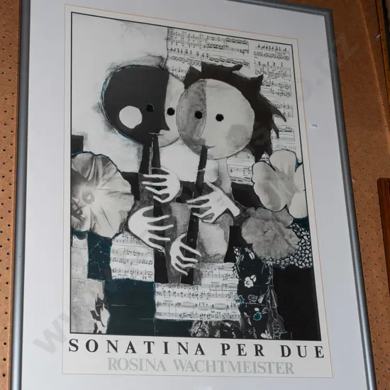 framed Rosina Wachtmeister print