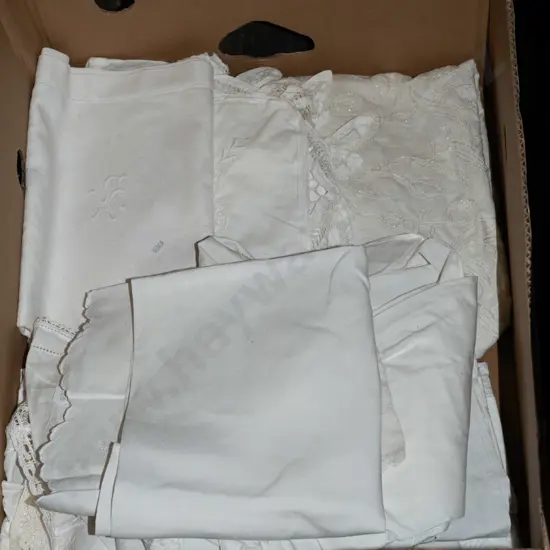 box; linen