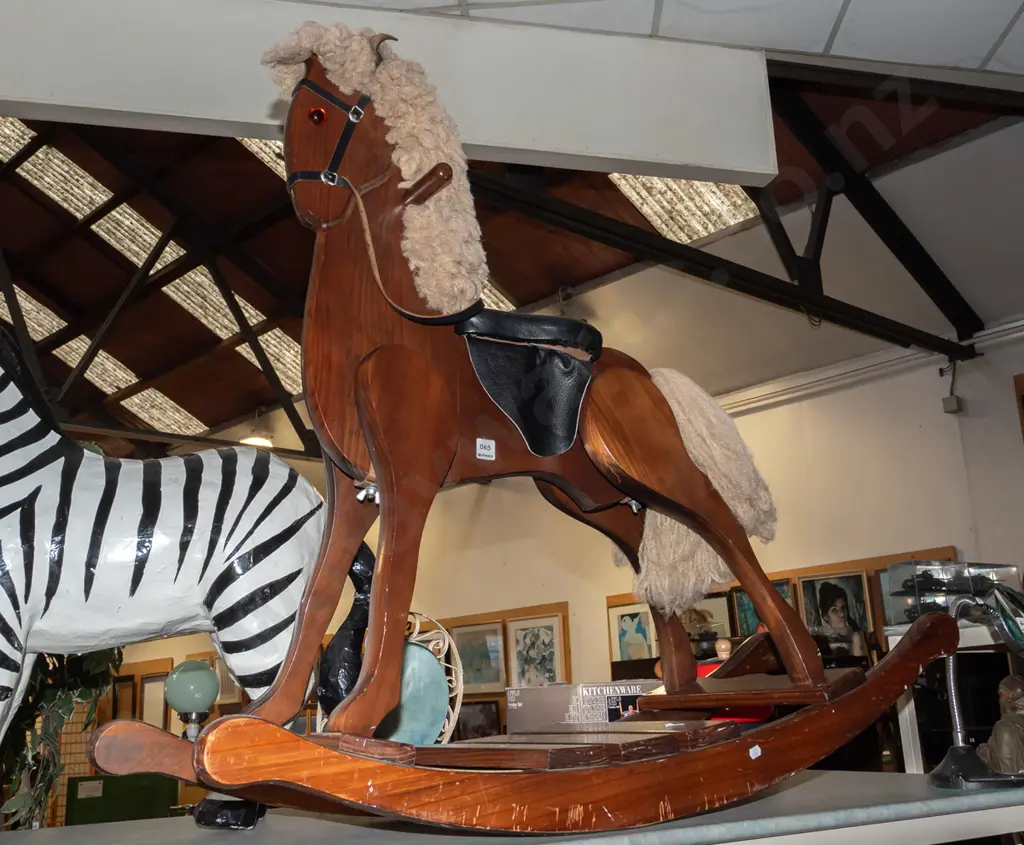 large child's rocking horse H950 W1080 Image 1++