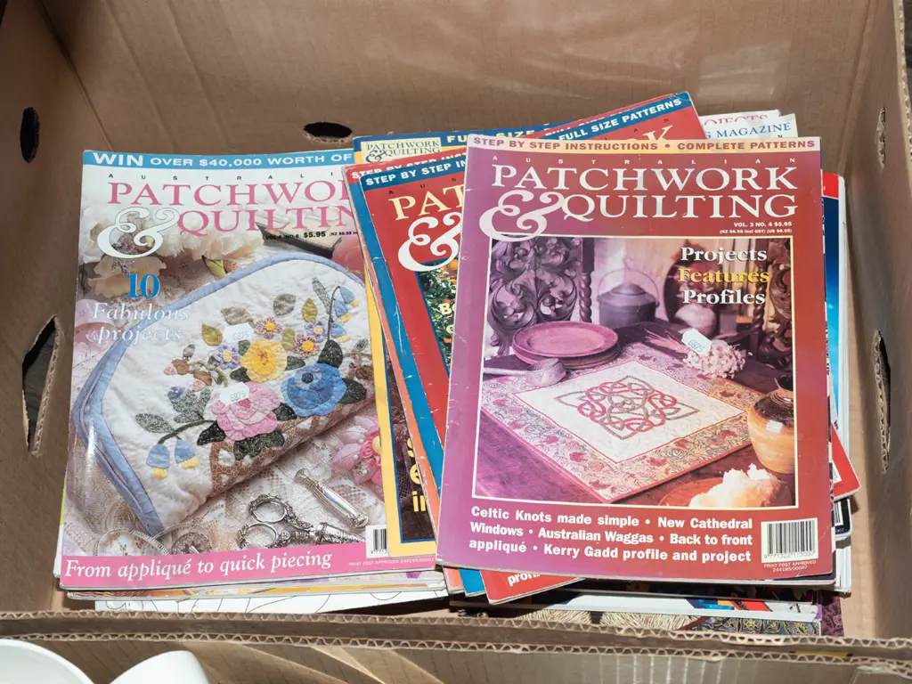 box; patchwork magazines Image 1++