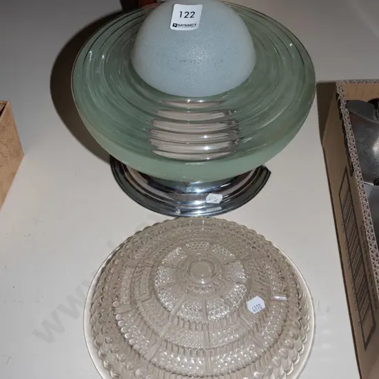 deco light fitting with journal and part light fitting