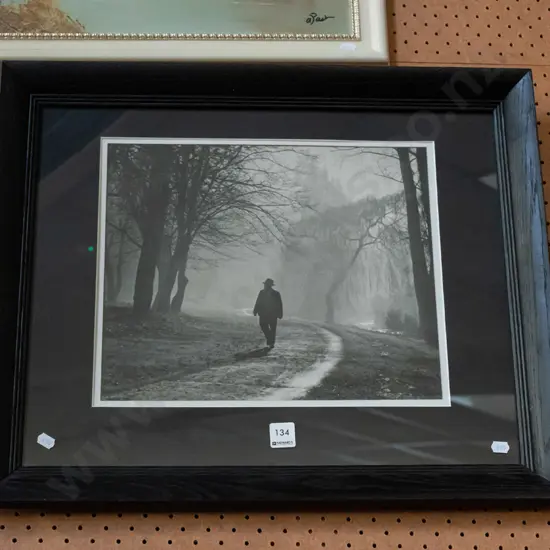 framed photo print  