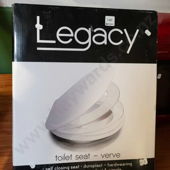 Legacy as new toilet seat