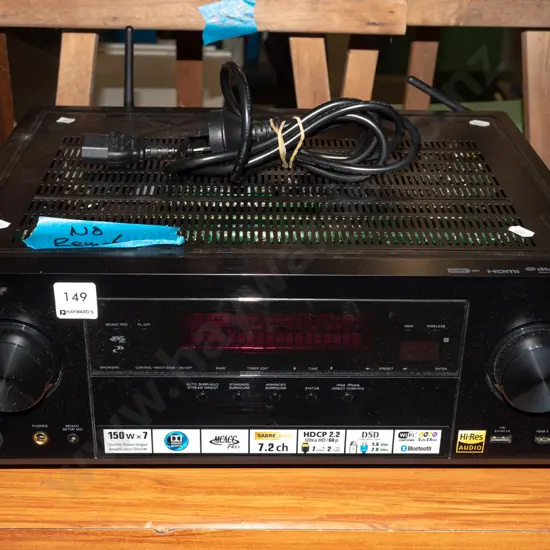 Pioneer VSX-930 AV receiver - no remote
