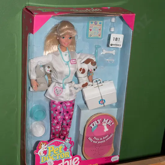 box; Barbie Pet Doctor