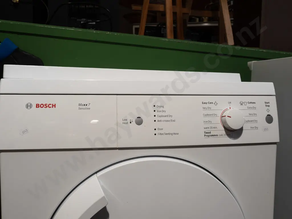 Bosch Max Classic front load washing machine, Bosch Max 7 Sensitive tumble dryer Image 1++
