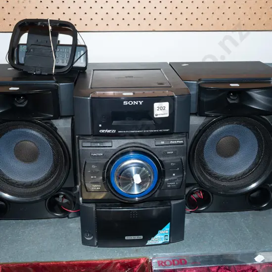 Sony mini hi-fi system