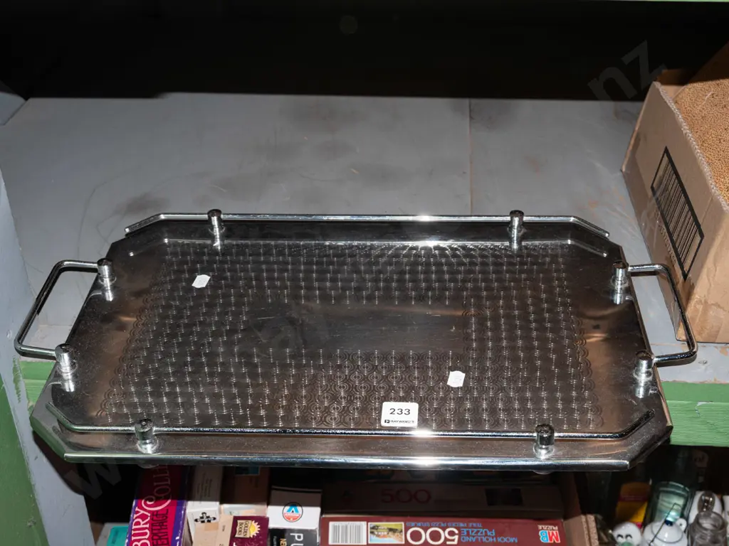 chrome gallery tray Image 1++