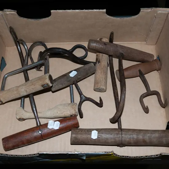 box of bale hooks