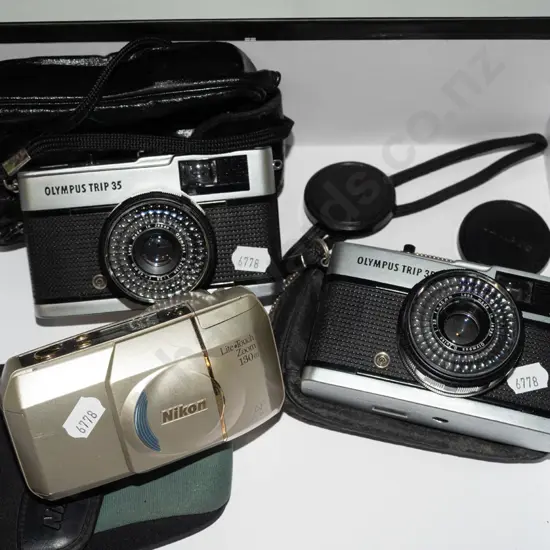 3 x 35mm film cameras
