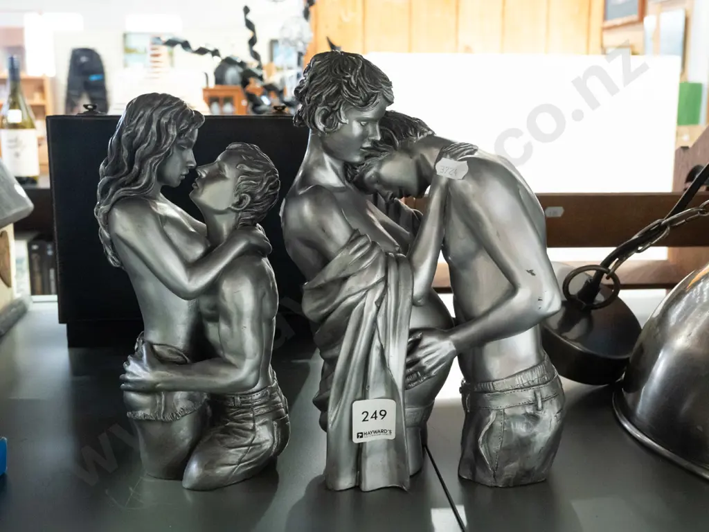 2x composite figurines - couples H250 Image 1++