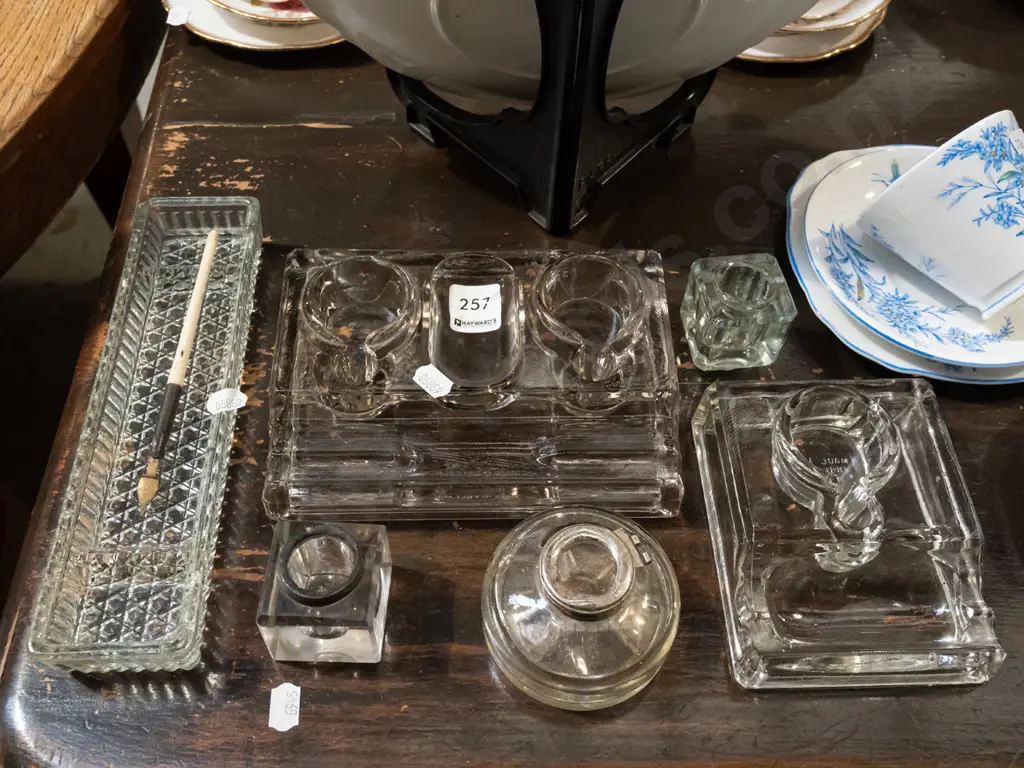 assorted inkwells Image 1++