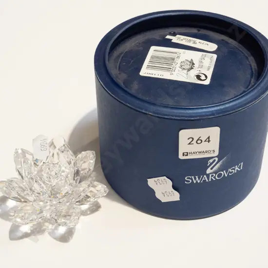 Swarovski crystal flower candle holder