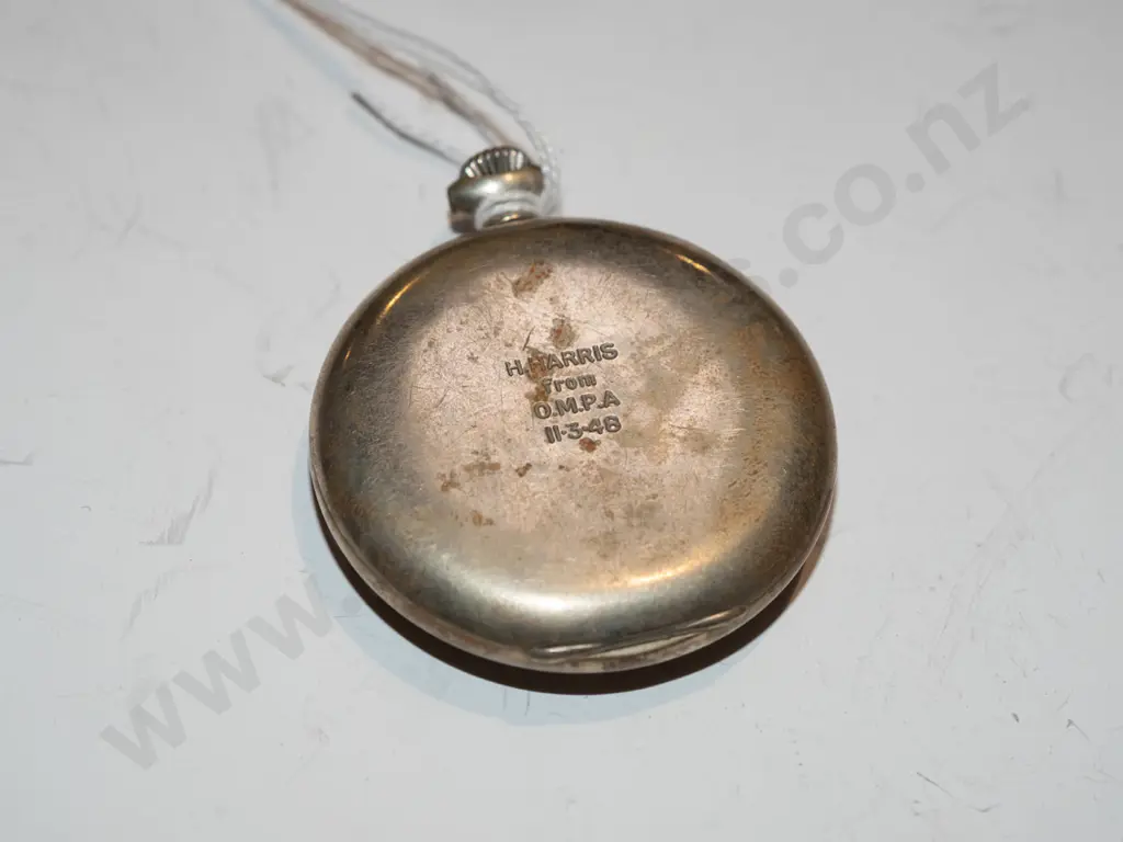 Omega pocket watch with nickle case (not going) Image 1++