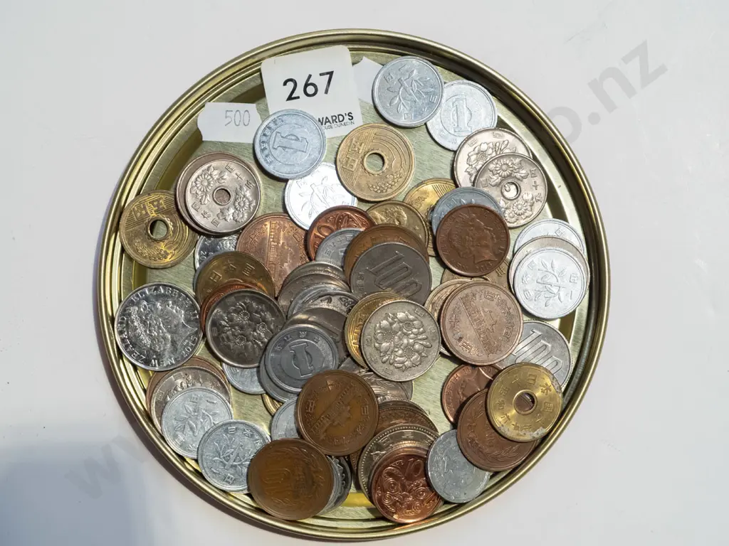 tray of coins Image 1++