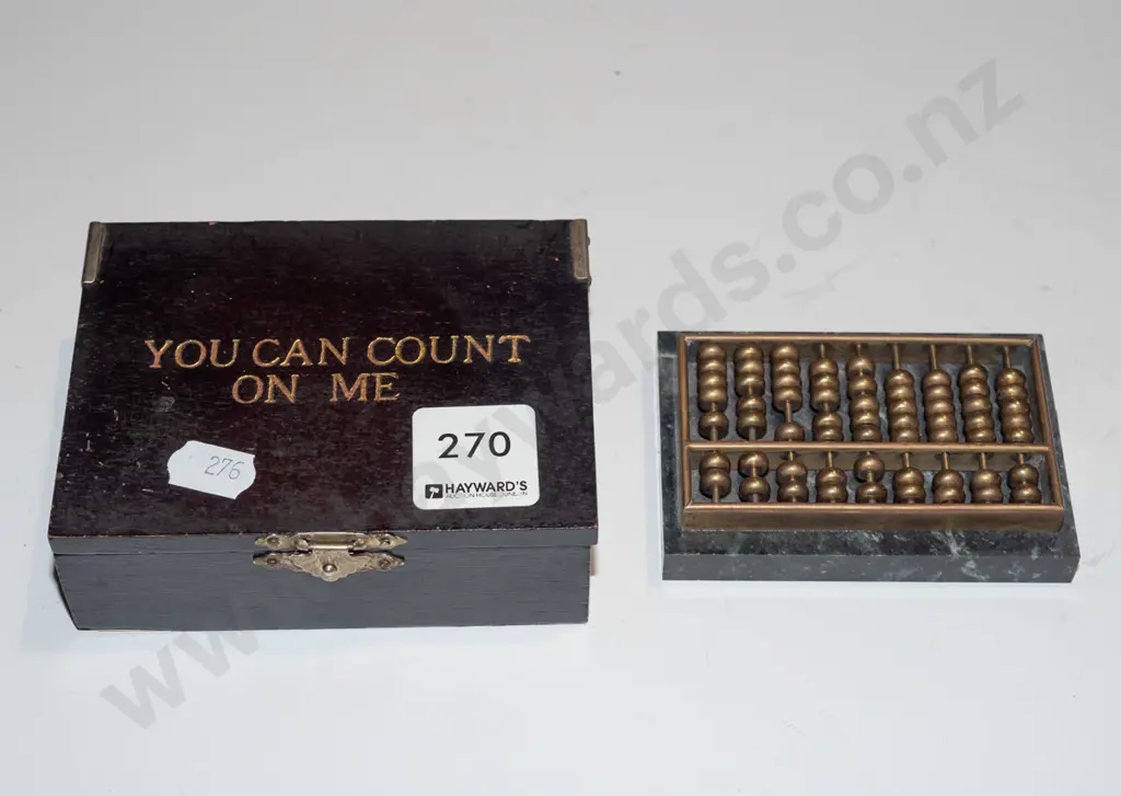 small abacus & box Image 1++