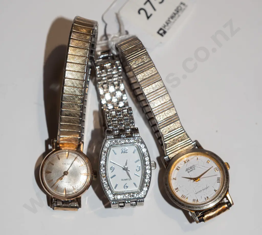 3x ladies wristwatches Image 1++
