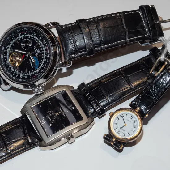 3x wristwatches