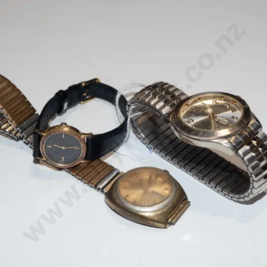 3x wristwatches