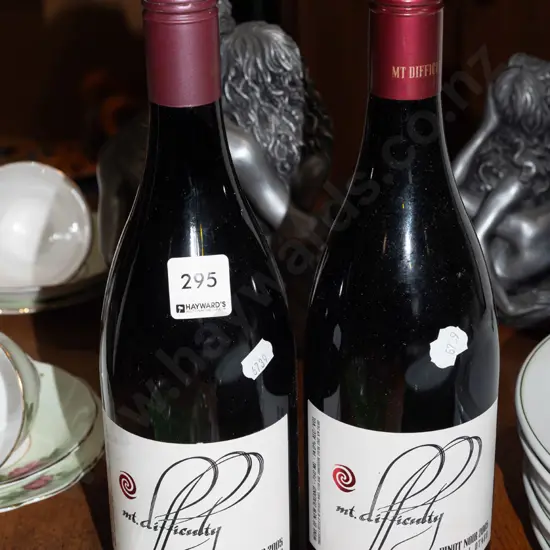 2x Mount Difficulty pinot noir 2005