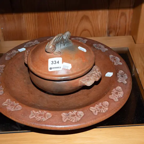 terracotta bowl Diam290, pot