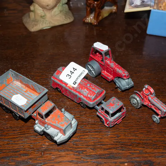 vintage die-cast toy vehicles