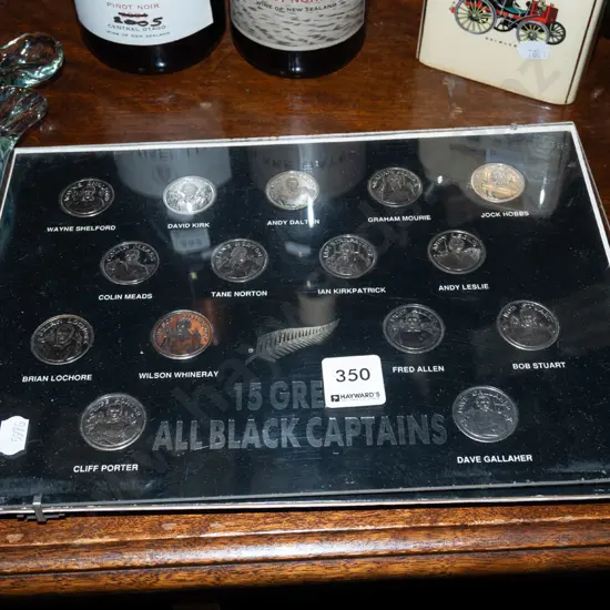 All Black collector coin set