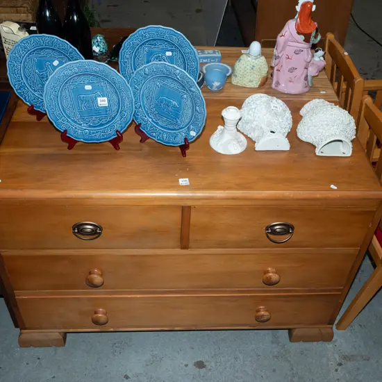 rimu 4 drawer lowboy H730 W1060 D460