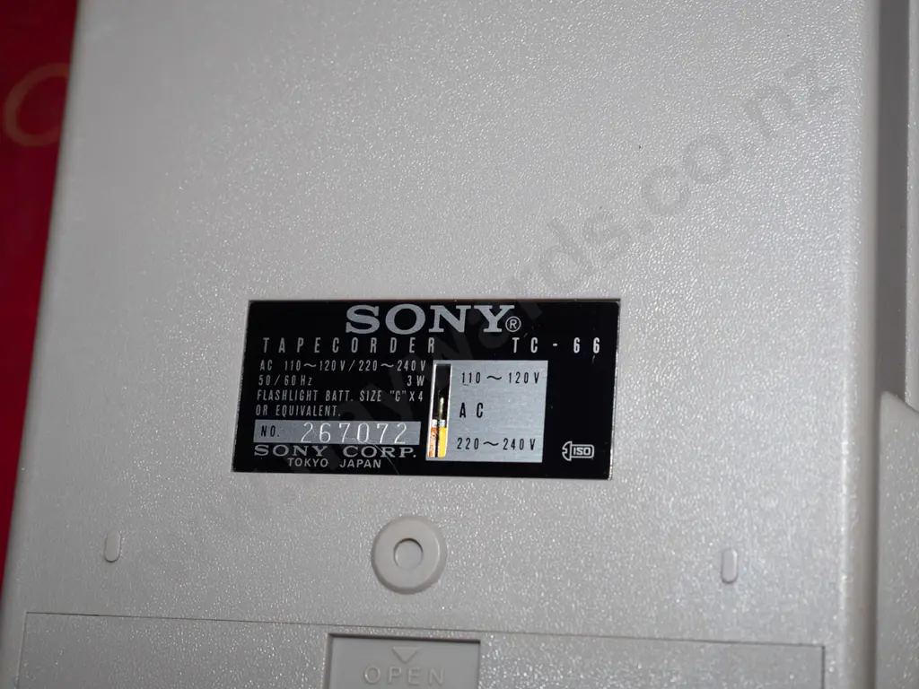 Sanyo tap cassette player recorder Image 1++