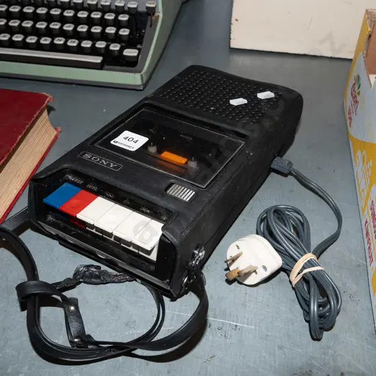Sanyo tap cassette player recorder