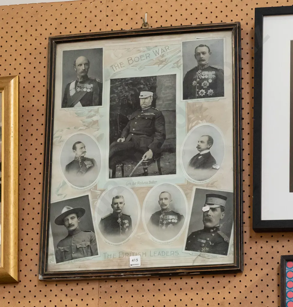 framed prints - British leaders -  Boer War Image 1++
