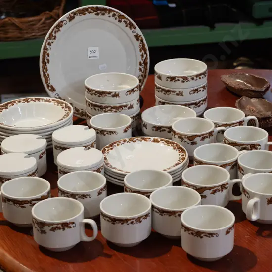 Australian Bristile cups, saucers, plates etc