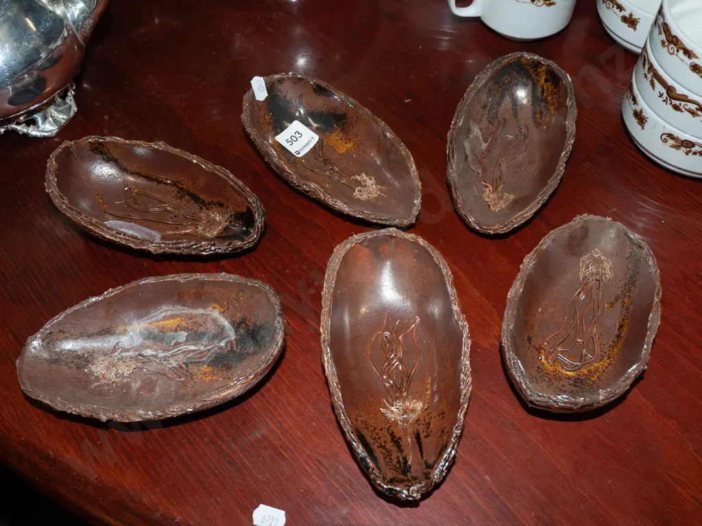 6x pottery bowls Image 1++