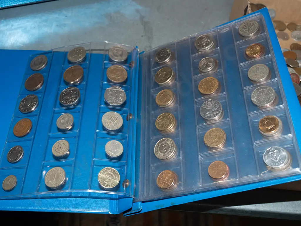 coin album and coins Image 1++