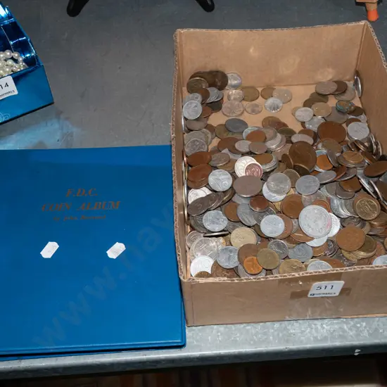 coin album and coins