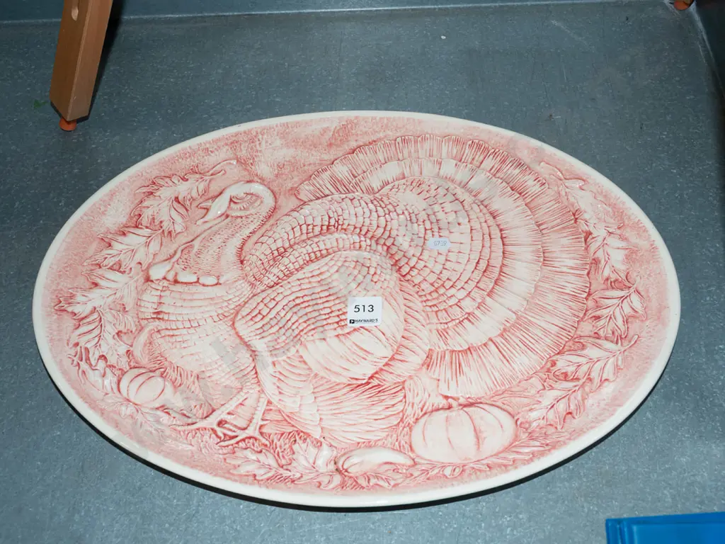 large turkey ashet L460 Image 1++
